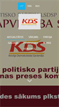 Mobile Screenshot of kds.lv