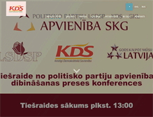 Tablet Screenshot of kds.lv