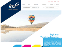 Tablet Screenshot of kds.com.pl